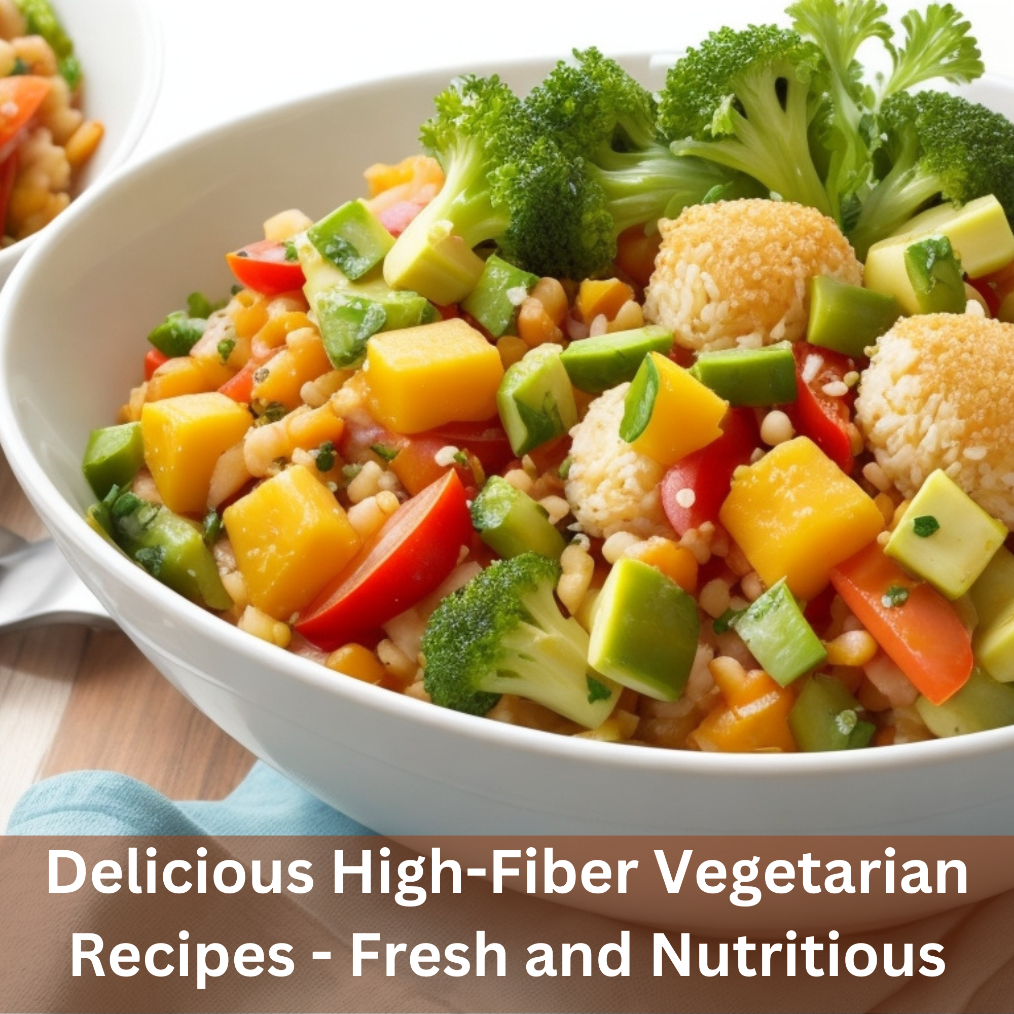 Delicious High-Fiber Vegetarian Recipes - Fresh and Nutritious